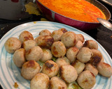 Foto del paso 4 de la receta: Albóndigas de pollo al curry Thai