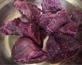 รูปขั้นตอนการทำที่ 1 ของ ขนมมันม่วงนึ่ง🍠🍠