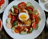 Foto langkah ke 7 dari resep Gado-Gado Bumbu Kacang Sisa Lebaran.