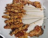 Foto langkah ke 7 dari resep Sate ayam sambal saos kecap pedas.