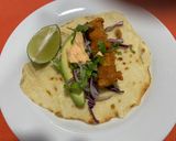 A picture of step 5 of Cod tacos.