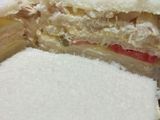 Sándwich de miga de pollo "especial"