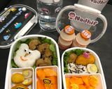 Foto langkah ke 4 dari resep Rolade Ayam Sayuran.