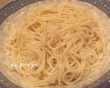 A picture of step 11 of Korean Jajangmyeon (Black Bean Noodles).