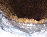 A picture of step 4 of Bread Halwa with stuffed ice cream.