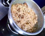 A picture of step 2 of Beef parda pulao.