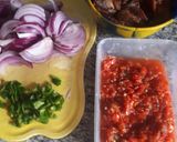 A picture of step 1 of Gizzard sauce.
