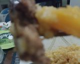 Foto del paso 5 de la receta: Risotto vegano de calabaza con hamburguesa