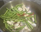 Foto langkah ke 3 dari resep Tumis kacang panjang tempe udang.