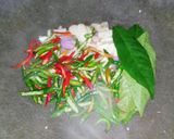 Foto langkah ke 3 dari resep Tauco Bunga Pepaya.