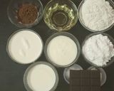 A picture of step 1 of Chocolate Pastry | Black forest Cake.