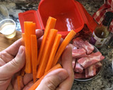 Foto del paso 3 de la receta: Costillas de cerdo en salsa teriyaki con zanahorias en Lékué