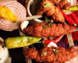 A picture of step 2 of Dhaga kabab.