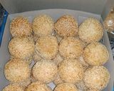 Foto langkah ke 6 dari resep Onde-onde kacang hijau.