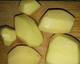 Foto del paso 1 de la receta: Tortilla de patatas con pimientos