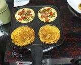 A picture of step 4 of Corn Mini Uttapam.