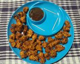 कॅबेज-मूगडाळ भजी (cabbage moongdal pakoda recipe in marathi) रेसिपी स्टेप 8 फोटो 
