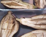 Foto del paso 2 de la receta: Berenjenas rellenas de pisto, lentejas y boulgour