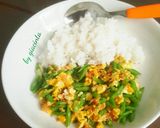 Foto langkah ke 3 dari resep Buncis Orak-arik telur.