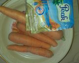 A picture of step 1 of Carrot juice.