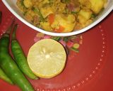 A picture of step 5 of Aloo tamatar ki sabji.
