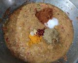 A picture of step 5 of Pavbhaji.