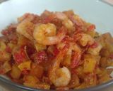 Foto langkah ke 5 dari resep Sambal kentang udang.