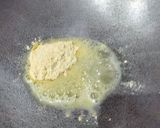 A picture of step 1 of Winter drink - Gram flour letti.