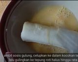 Foto langkah ke 3 dari resep Sosis Gulung Roti Tawar.