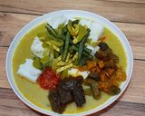 Foto langkah ke 6 dari resep Lontong magicomp.