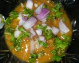 A picture of step 8 of Ragda Pattice.