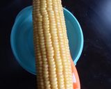Foto langkah ke 1 dari resep Puding Jagung Pandan.