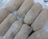 A picture of step 2 of Chicken cheese creamy cutlets.