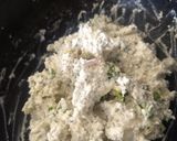 A picture of step 4 of Dahi kabab.