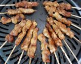 Foto langkah ke 4 dari resep Sate Ayam Bumbu Kacang.