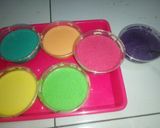 Foto langkah ke 2 dari resep Rainbow cake(kukus).