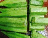 Hình bước làm 1 của món Rau dền xào tỏi