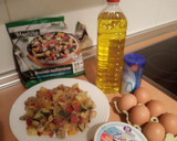 Foto del paso 1 de la receta: Tortilla de verduras y quesitos rápida