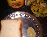 A picture of step 5 of Aloo bharta grill sandwich.