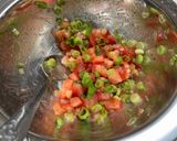 A picture of step 2 of Pork & Pepper Enchiladas.