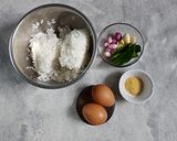 Foto langkah ke 1 dari resep Nasi Goreng Daun Jeruk.