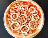 Foto langkah ke 4 dari resep Chicken Pizza.
