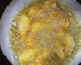 A picture of step 3 of Arbi fry.