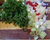 Foto langkah ke 1 dari resep Bakwan jagung daun mint.