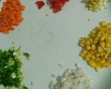 A picture of step 1 of Colourful Pasta.