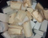 A picture of step 2 of Yuca Arepas.