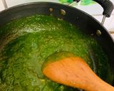 A picture of step 8 of Palak Khichdi.