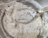 A picture of step 1 of CUCUMBER ONION SALAD with HERBED HUNG CURD...