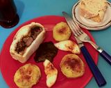 Foto del paso 27 de la receta Cordero Patagónico en masa de baguette con mi salsa rápida y sabrosa