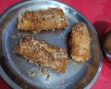 A picture of step 2 of Chees sweet corn rolls.